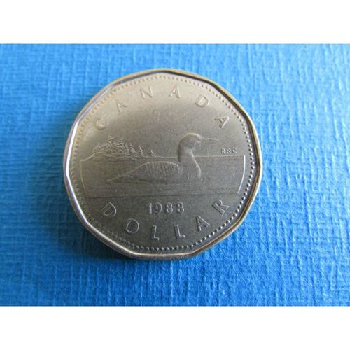 1988 QUEEN ELIZABETH II CANADA DOLLAR FREE POST. AAQ