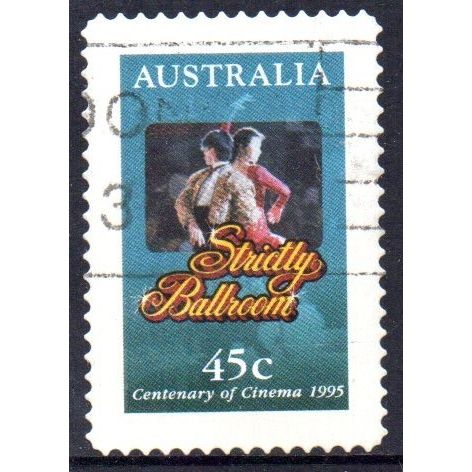 Australia 1995 Centenary of Cinema - Strictly Ballroom 45c s/a Used