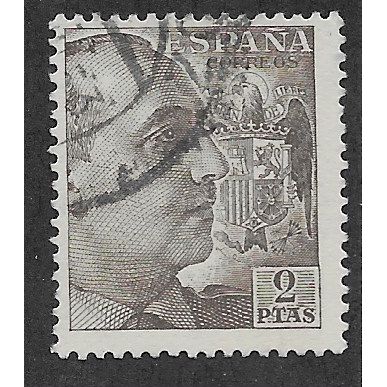 ESP 1939 2PTS 'GEN. FRANCO' FINE USED (EBID62-146)