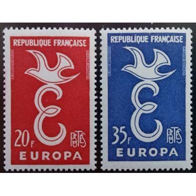 FRANCE: 1958 Europa: SG1397/1398 MNH