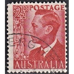 AUSTRALIA, 1950-51 2.5d George VI, SG 234 (Scott #234), used
