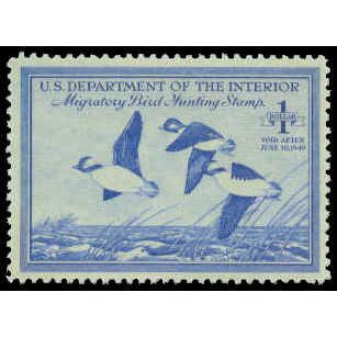 RW15 $1 Buffleheads in Flight Very Fine Plus MNH G0765
