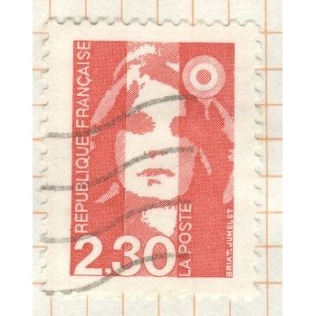 France 1991 - 2.30f red - Marianne - used