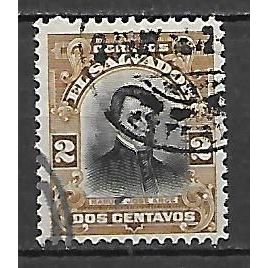 El Salvador ( Salvador ) N° 366 YVERT OBLITERE ( USED )