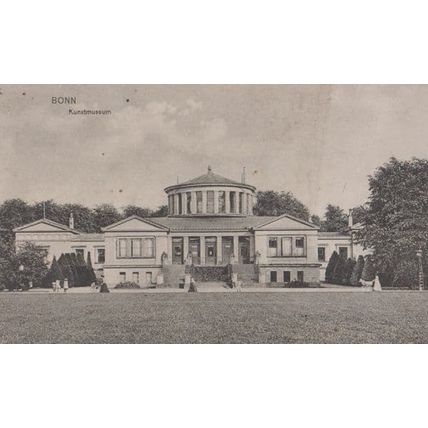 Bonn Kunstmuseum Museum Germany Antique Postcard