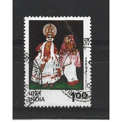 India.SG782 1r Kathakali.Fine Used.June23