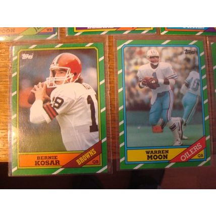 1986 Topps, 11-Cards, Stars & HOFers, DICKERSON/MOON/ LONG ++
