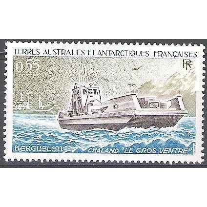 TAAF 1982 Michel 169 Neuf ** Cote (2005) 1.25 € Chaland Le Gros Ventre