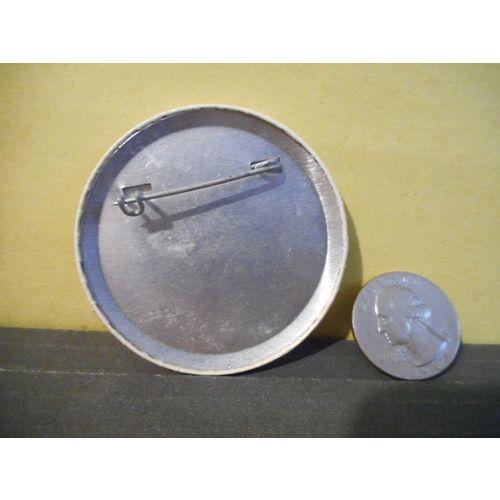 Quebec Canada Fire Prevention Pinback