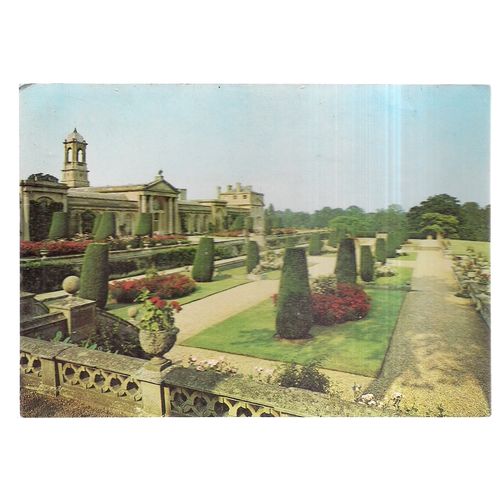 BOWOOD HOUSE, CALNE, WILTSHIRE unused vintage postcard =