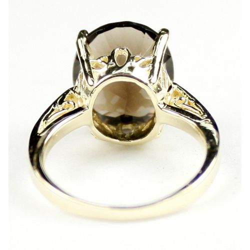 Smoky Quartz, 10KY Gold Ring, R055