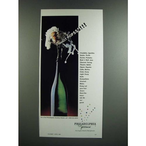 1986 Philadelphia Pennsylvania Ad - Philly Popsss!!!