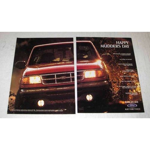1994 Ford Ranger 4x4 Pickup Truck Ad - Mudder's Day