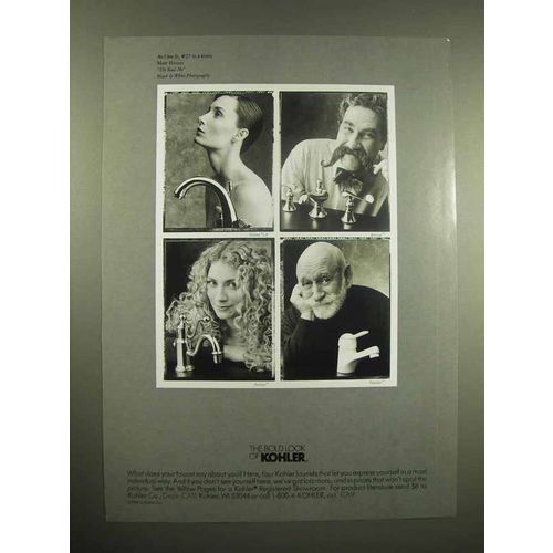 1996 Kohler Faucets Ad - The Bold Look