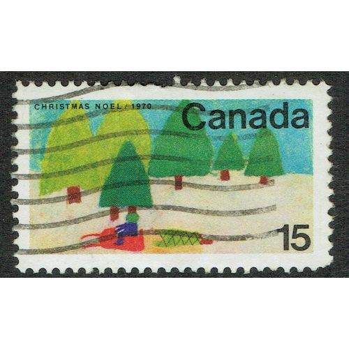 Canada 1970 Christmas 15c Multicoloured SG672 GU