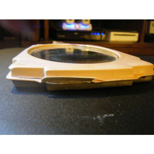 Vintage Art Deco Plastic Celluloid Hand Mirror & Matching Hair Brush