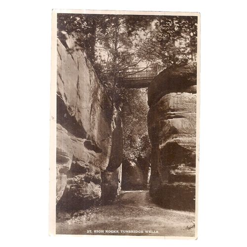 HIGH ROCKS, TUNBRIDGE WELLS, KENT unused vintage postcard RP =