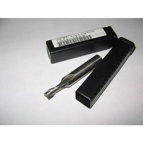 HSS 2FL S/E, End Mill, 1/4" x 3/8” x 1/2" x 2-5/16”