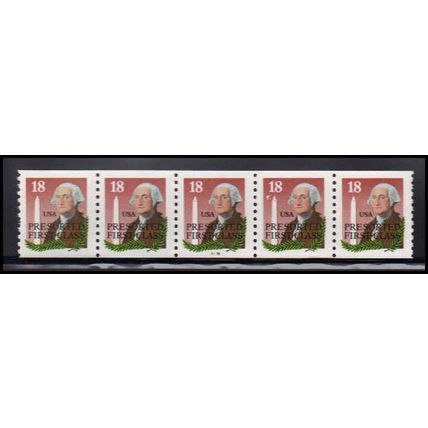 2149av 18c George Washington Very Fine MNH Dry Gum PNC 33333/5 X2429