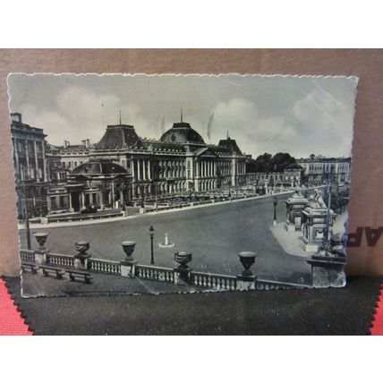 ROYAL PALACE, BRUSSELS, BELGIUM .used vintage postcard RP #