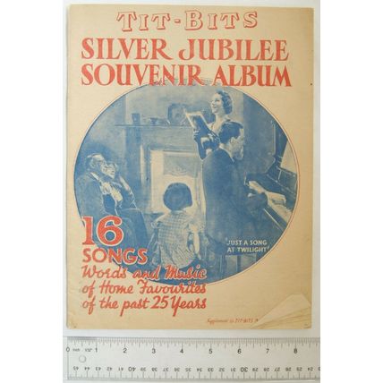 1935 Tit-Bits Silver Jubilee Souvenir Album, 16 Songs Words & Music