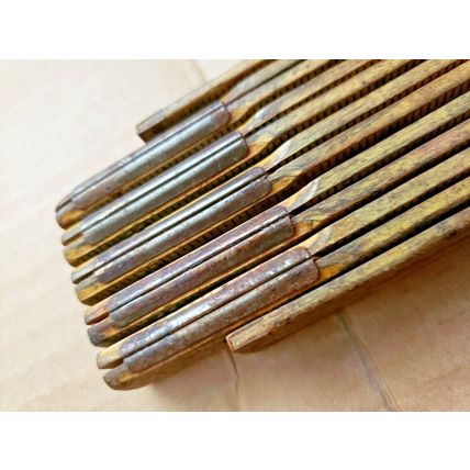 Lufkin Vintage 6 Foot Wood & Brass Extension Ruler #X46