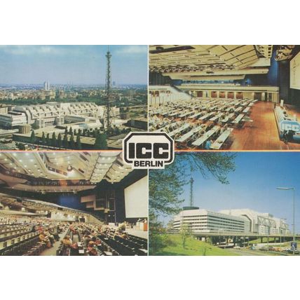 ICC Berlin Germany First Day Cover Postcard