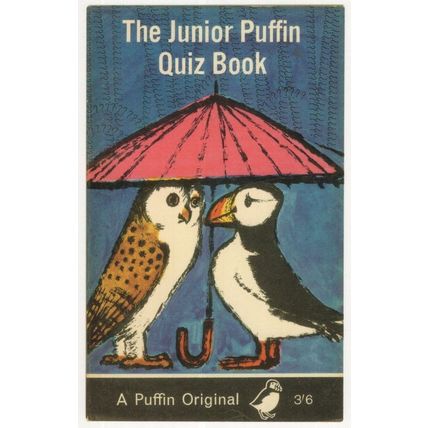 The Junior Puffin Quiz Book 1966 Paperback Souvenir Postcard