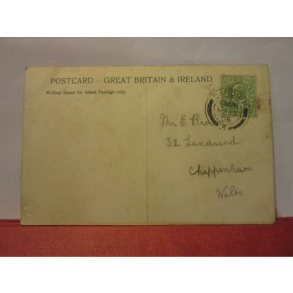 CARDIFF CASTLE, WALES used antique postcard 1905 pm =