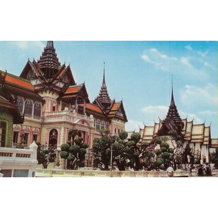 THAILAND - BANGKOK - ROYAL GRAND PALACE - POSTCARD