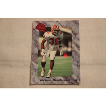 Jerome Henderson 1991 Classic Four Sport NO. 137