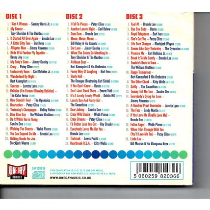 Decca CD Set (Patsy Cline, Bobby Helms, Brenda Lee, Burl Ives, Webb Price)