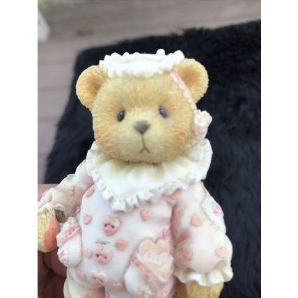 Jilly 'Won't You Be My Sweetheart 1995 Pricilla Hillman Teddy Bear Figurine