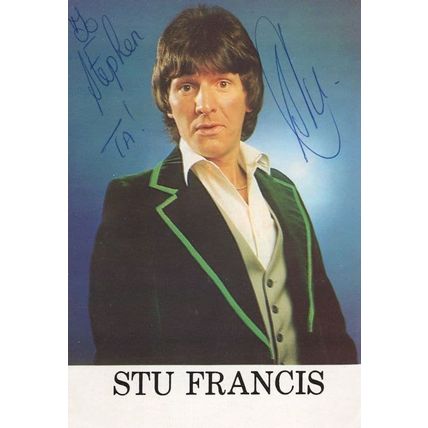 Stu Francis Crackerjack Vintage Hand Signed Photo