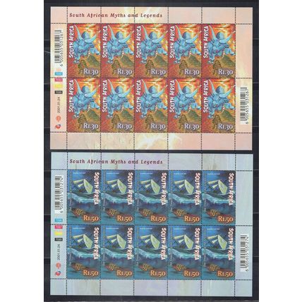 South Africa 1236-1240 MNH Myths Legends The Rain Bull ZAYIX 101623SM122