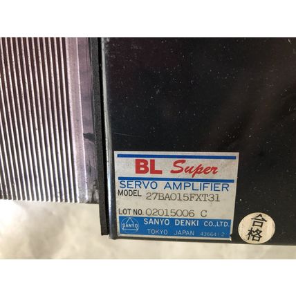 KAWASAKI/ SANYO DENKI 27BA015FXT31 BL SUPER SERVO AMPLIFIER 27BAO15FXT31,TD