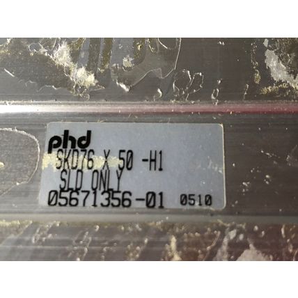 new PHD SKD76 X 50-H1,PNEUMATIC METRIC SLIDE CYLINDER GUIDE,05671356-01 SLD,HC