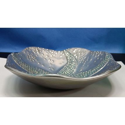 Rare Vintage Mariposa Starfish Metalware Aluminum Bowl Nautical Decor 8” Metal