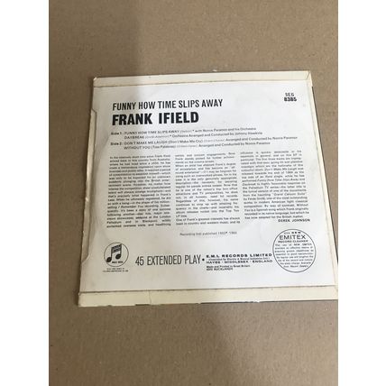 FRANK IFIELD - E.P. Funny how time slips away - SEG-8385