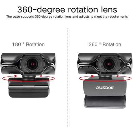 New AUSDOM Webcam 1080P Full HD, AW620