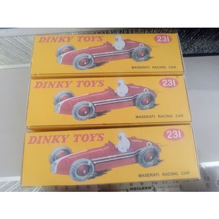 Dinky No231 Maserati Racing Car - Replica / Repro Box