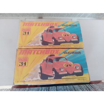 Matchbox Superfast No31 Volks-Dragon - Reproduction / Replica Box Only