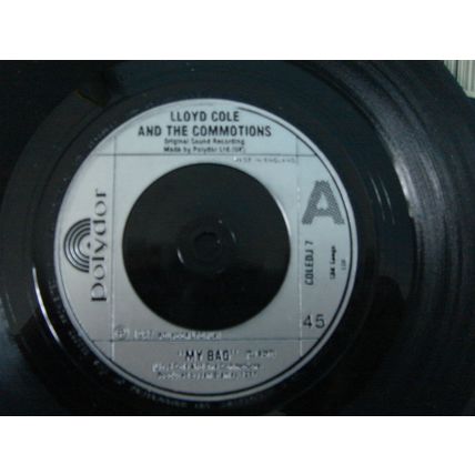 A5-LLOYD COLE & THE COMMOTIONS-MY BAG-UK 7" SINGLE-1987-NM-DJ PROMO Lloyd Cole