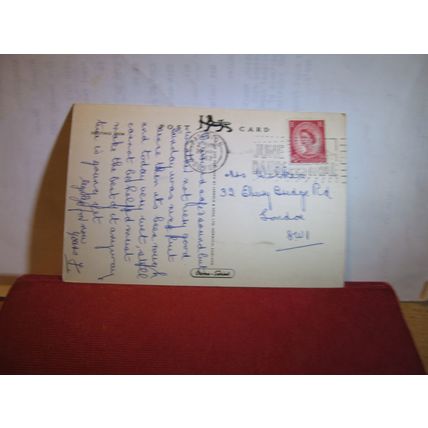 multiview, PAIGNTON, DEVON, used vintage postcard by Jarrold 1962 pm =