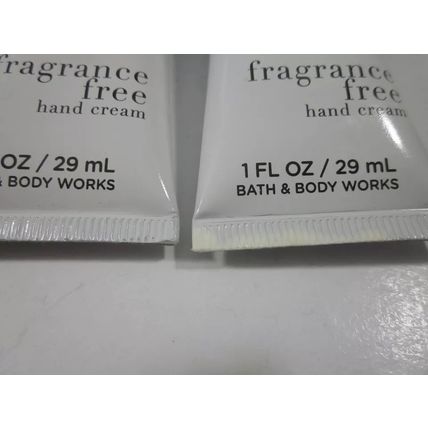 3 Bath & Body Works Moisturize Hand Cream 1 oz shea vit e Fragrance Free