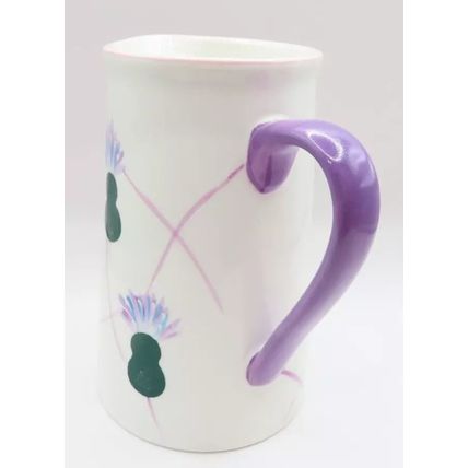 Thistle Floral Jug 14 CM Fine China Tableware Gift Home Decor Ceramic
