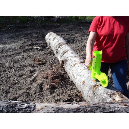 Ultimate Firewood Measuring Tool - Chainsaw Fire Wood Marking Tool with Marking