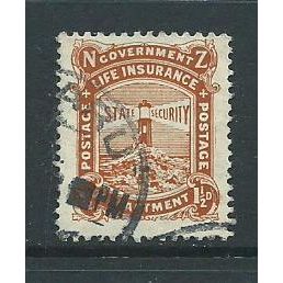 New Zealand stamps lighthouse sgl27 sg l27used