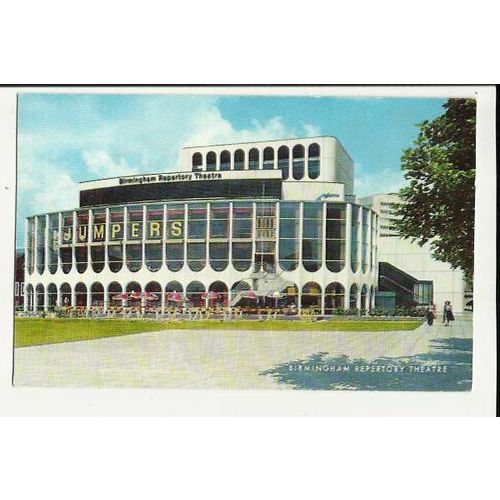 Warwickshire BIRMINGHAM Repertory Theatre Postcard by Salmon (1-26-04-24)