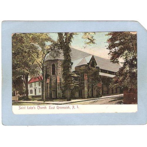 Rhode Island East Greenwich Saint Luke's Church DPO-1 Appon RI~396